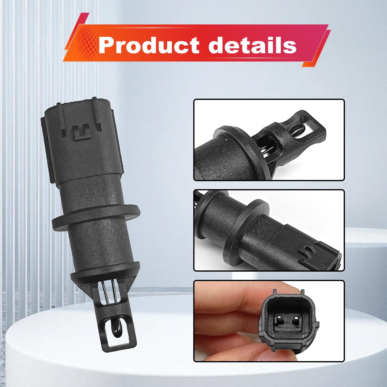 Air Intake Charge Temperature Sensor Compatible with Chrysler, Dodge, Jeep IA…