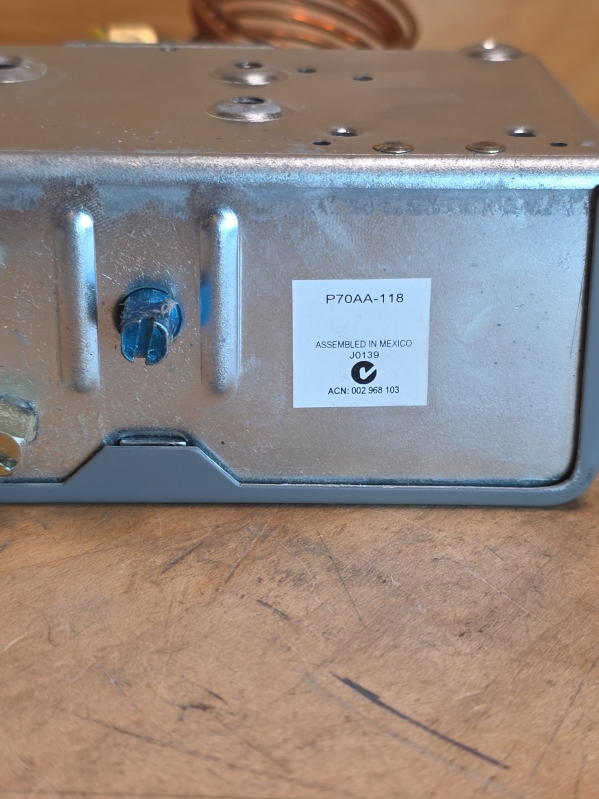 Johnson CONTROLS P70AA118 Fan Cycling Pressure Control P70AA-118C NO BRACKET