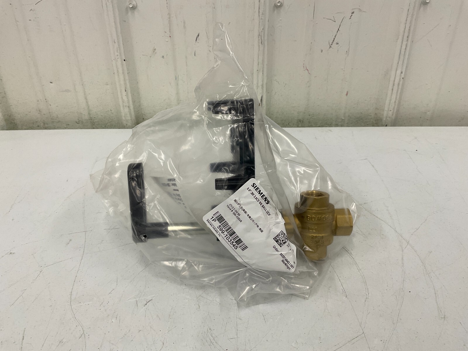 Siemens – 599-10354S Ball Valve 3-Way 1/2 In. Npt