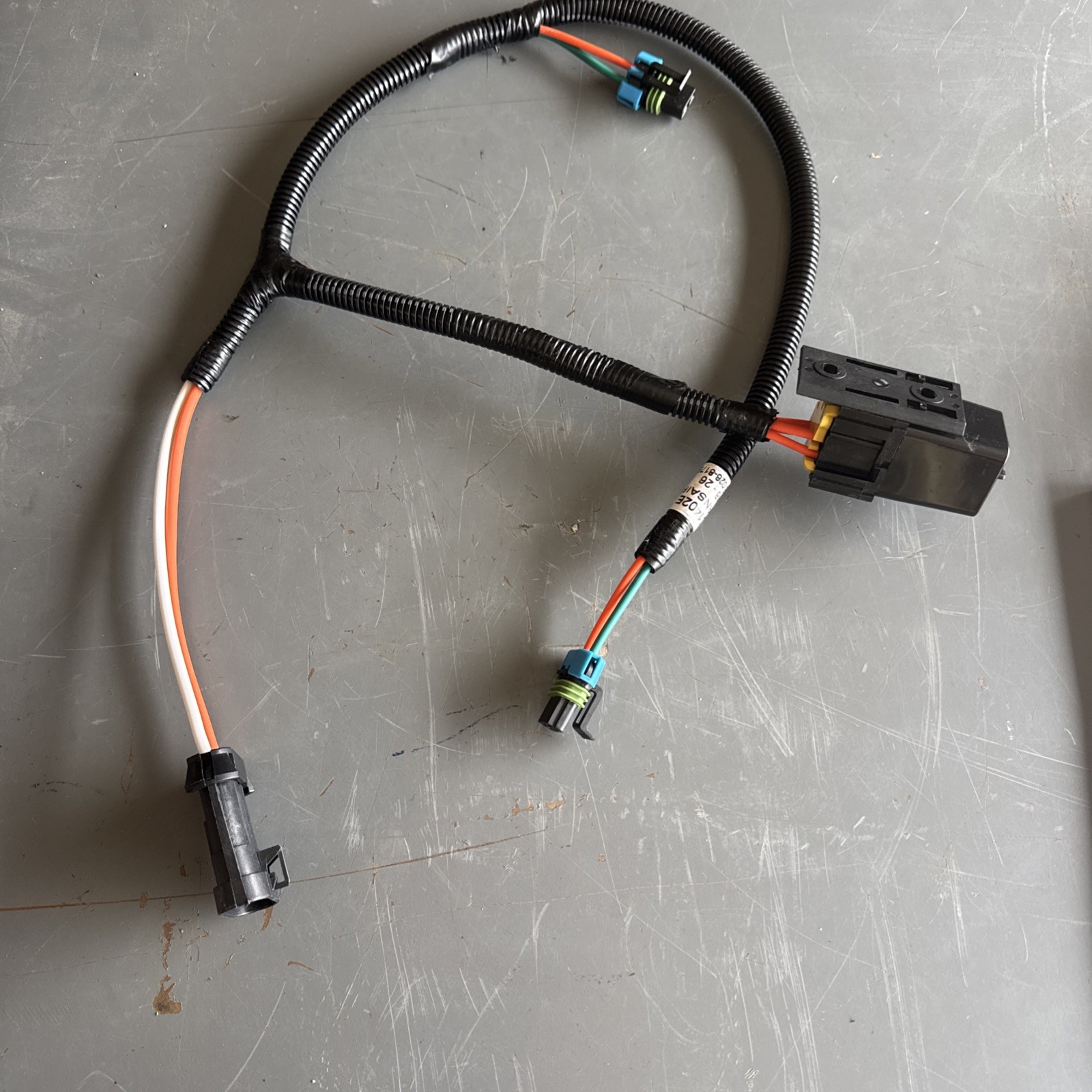 701402E Transair 048-26 Harness 2-Fan 20A Sealed Connector 701402E