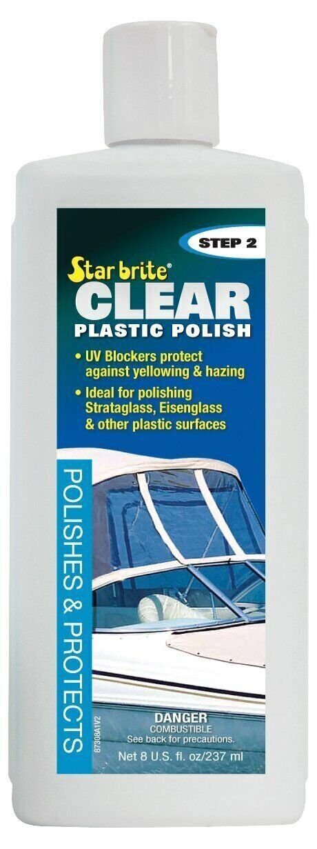 Star brite Clear Plastic Polish & Protectant – Step 2