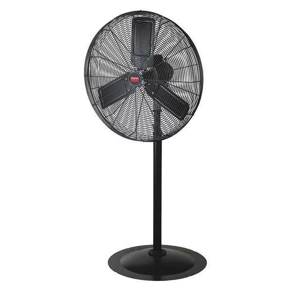 Dayton 6Ale8 Light Duty Industrial Fan, Pedestal Mount, 24 In Blade Dia, 115V,