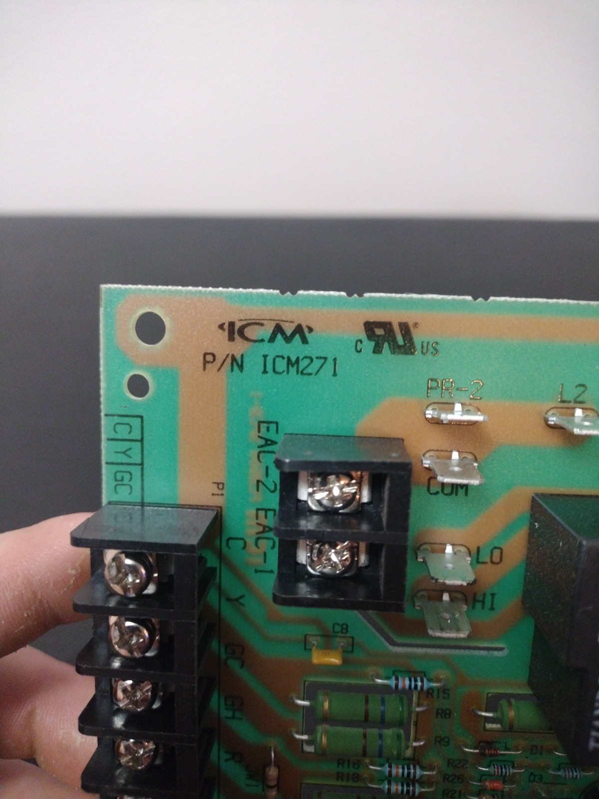 Furnace Control Board Pcb500-3A ICM271 Used AB6