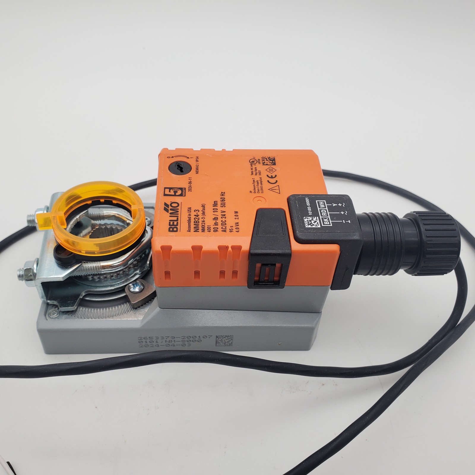 Belimo NMB24-3 Damper Actuator 90 in-lb AC/DC 24V