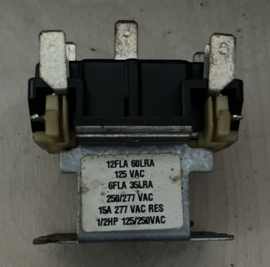 WHITE-RODGERS #90-340/91-901 TYPE 91 CONTROL RELAY USED