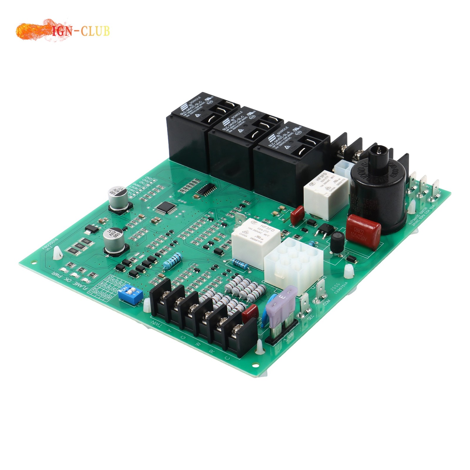 Gas Furnace Circuit Board 62-24140-02 62-24140-04 Furnace Control Board 1028-928