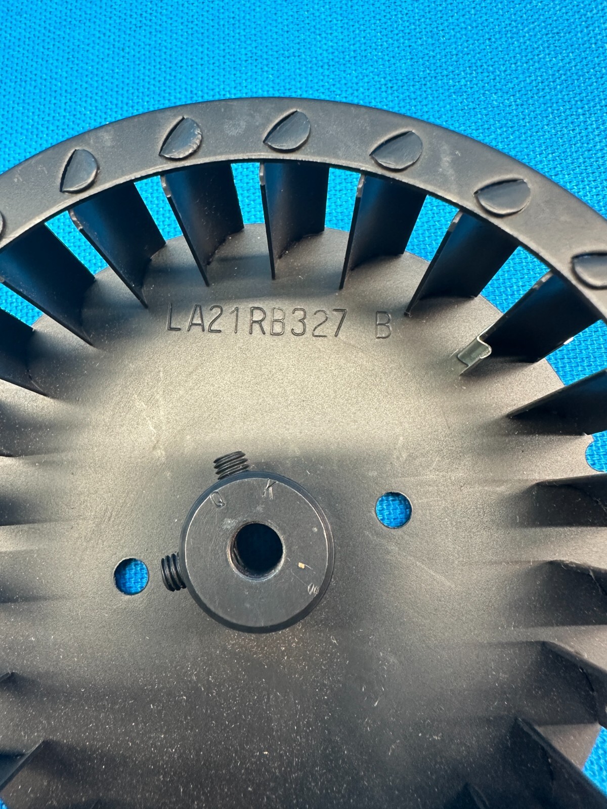 Carrier Black Draft Inducer Blower Wheel LA 21RB 327