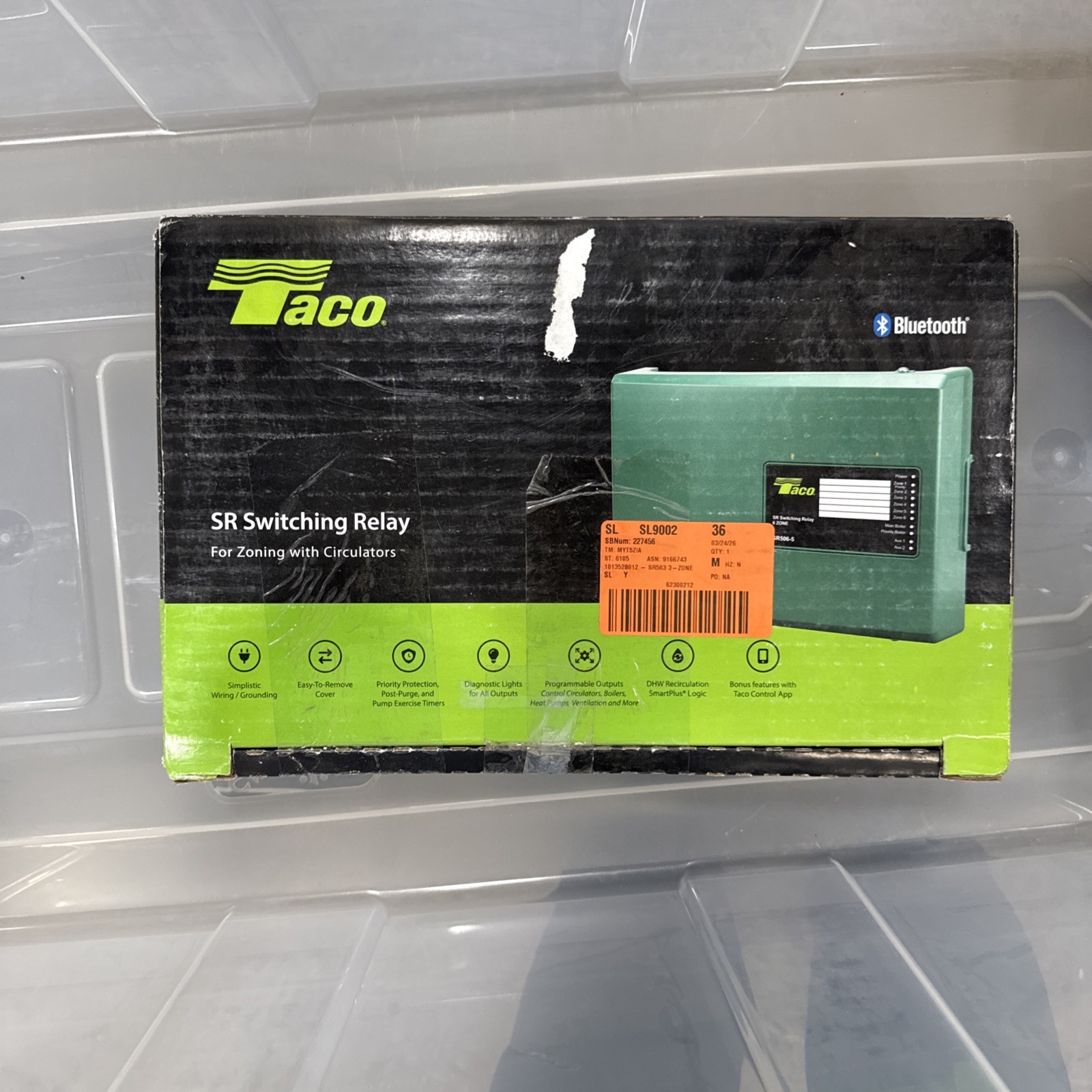 Taco SR503-4 3 Zone Switching Relay