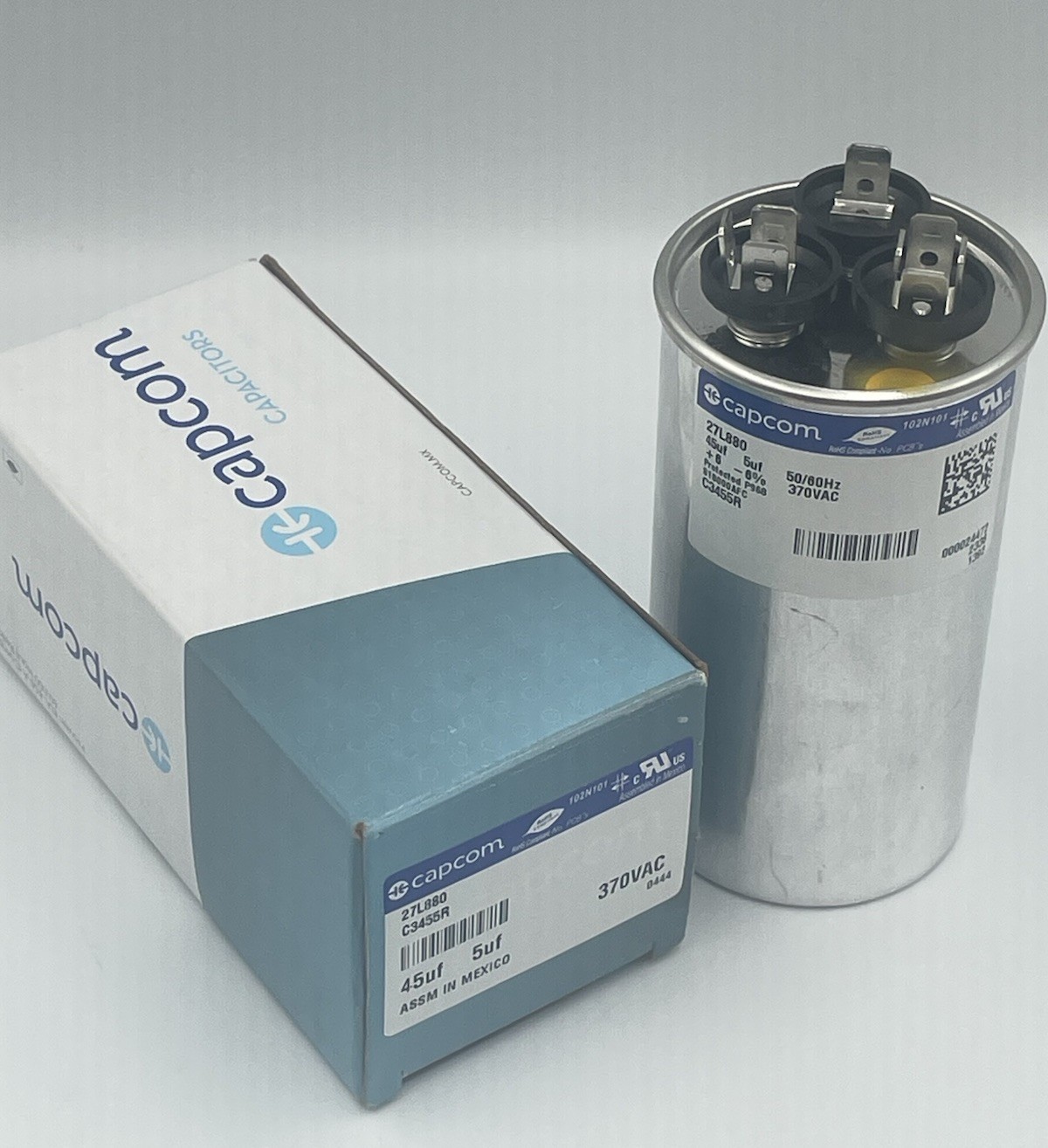 Capcom 27L880 Capacitor 45uf/5uf 370V **NEW**