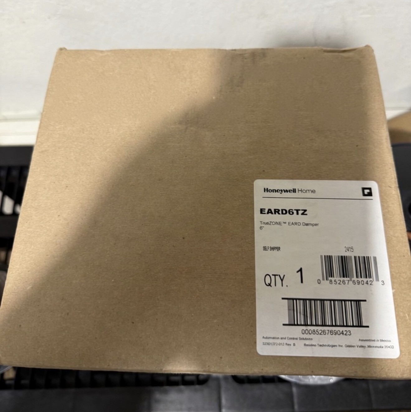 Honeywell EARD6TZ Economizer Automatic Round Damper 6″ New In Box