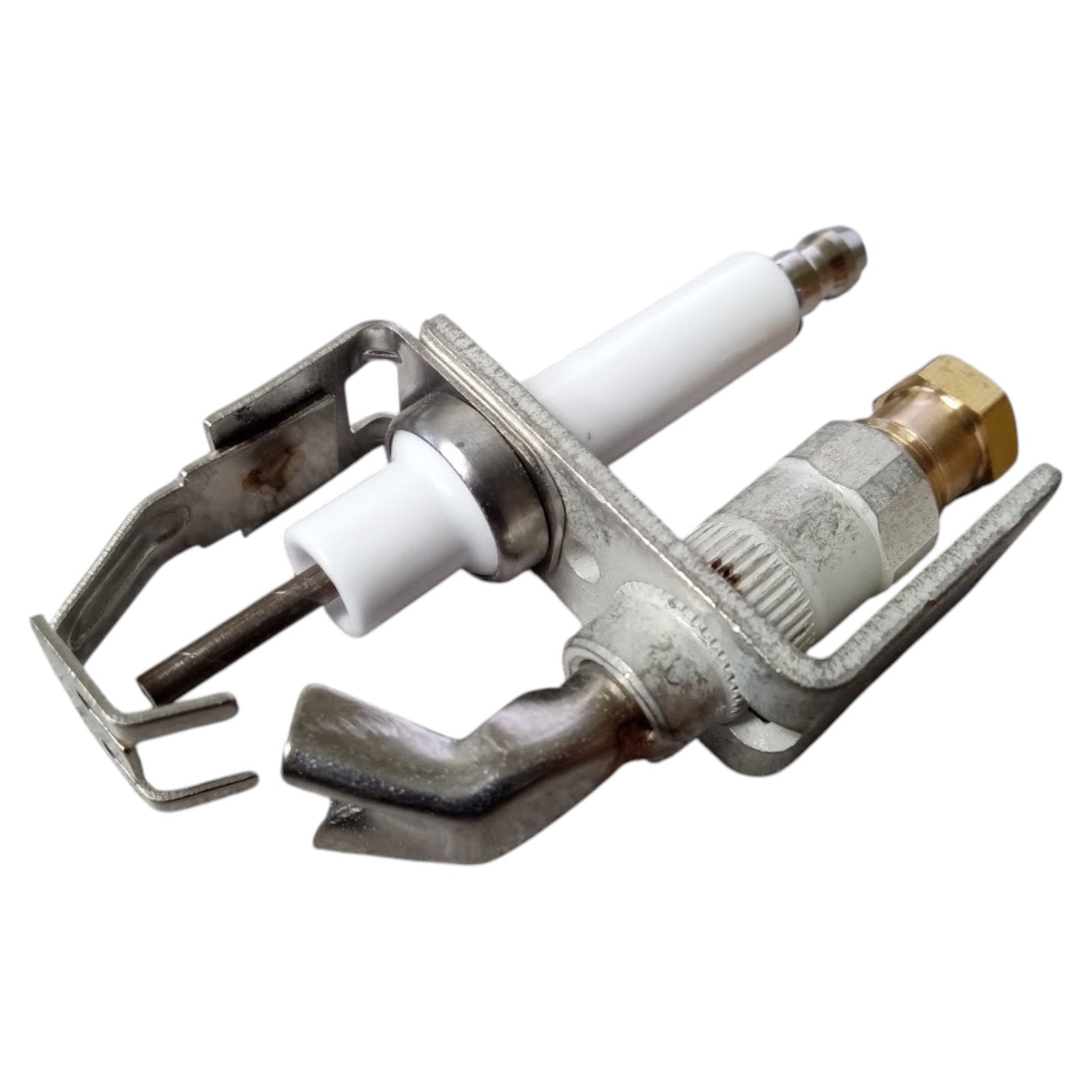 Gas Pilot Burner Ignitor for Honeywell Q345A1313 Natural and LP Orifice Included