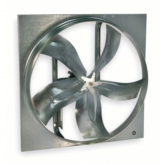 DAYTON 1AHA7 EXHAUST FAN, 60″ BLADE DIA., LESS DRIVE PACKAGE, BELT DRIVE, NEW!!