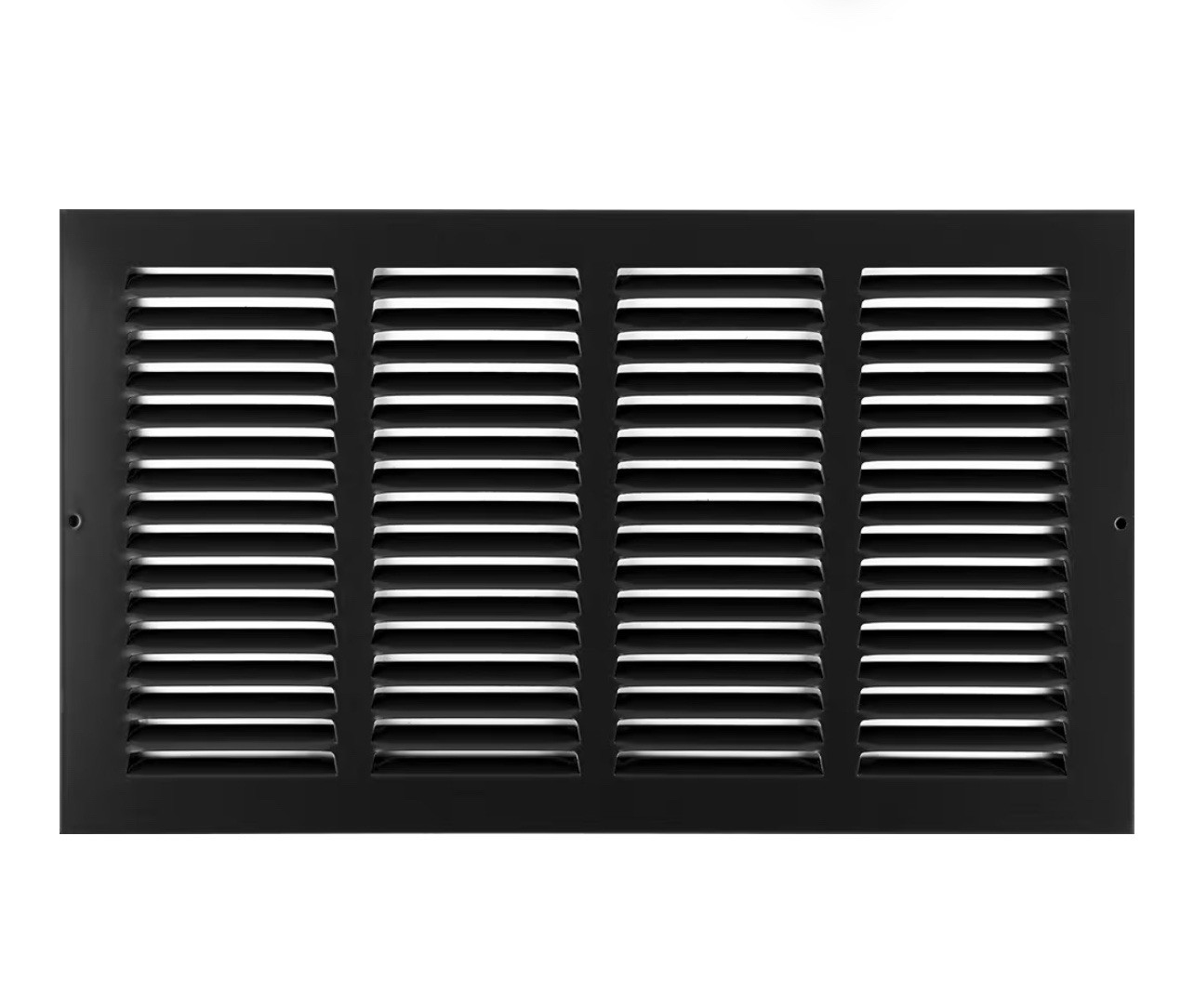 HVAC Premium 14×8″ Black Steel Return Air Grille Sidewall Ceiling HVAC Vent