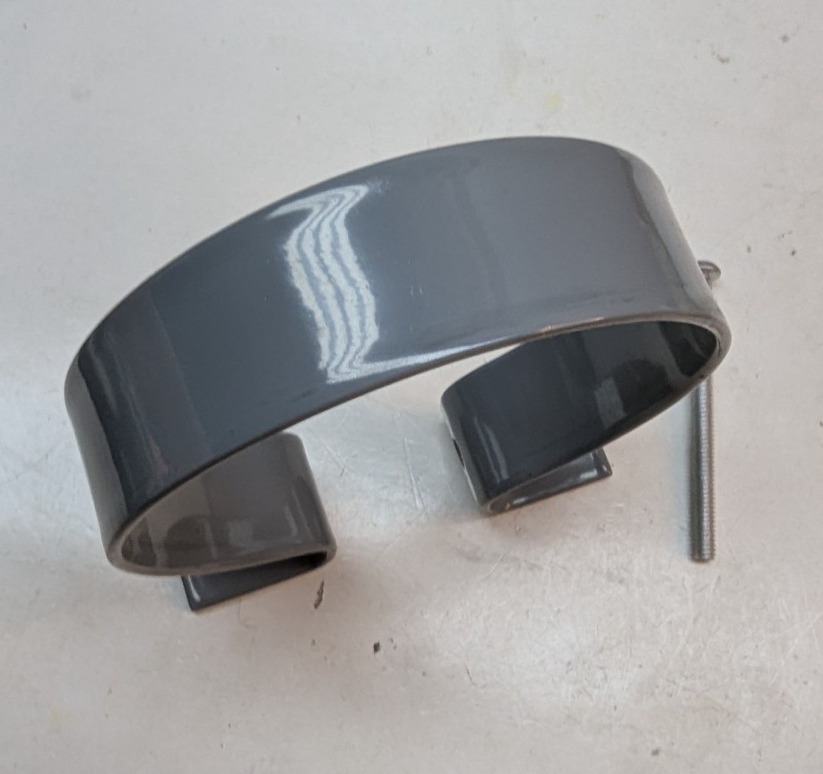 Sporlan A-685 Mounting Bracket Assembly for Shell Type C Gray