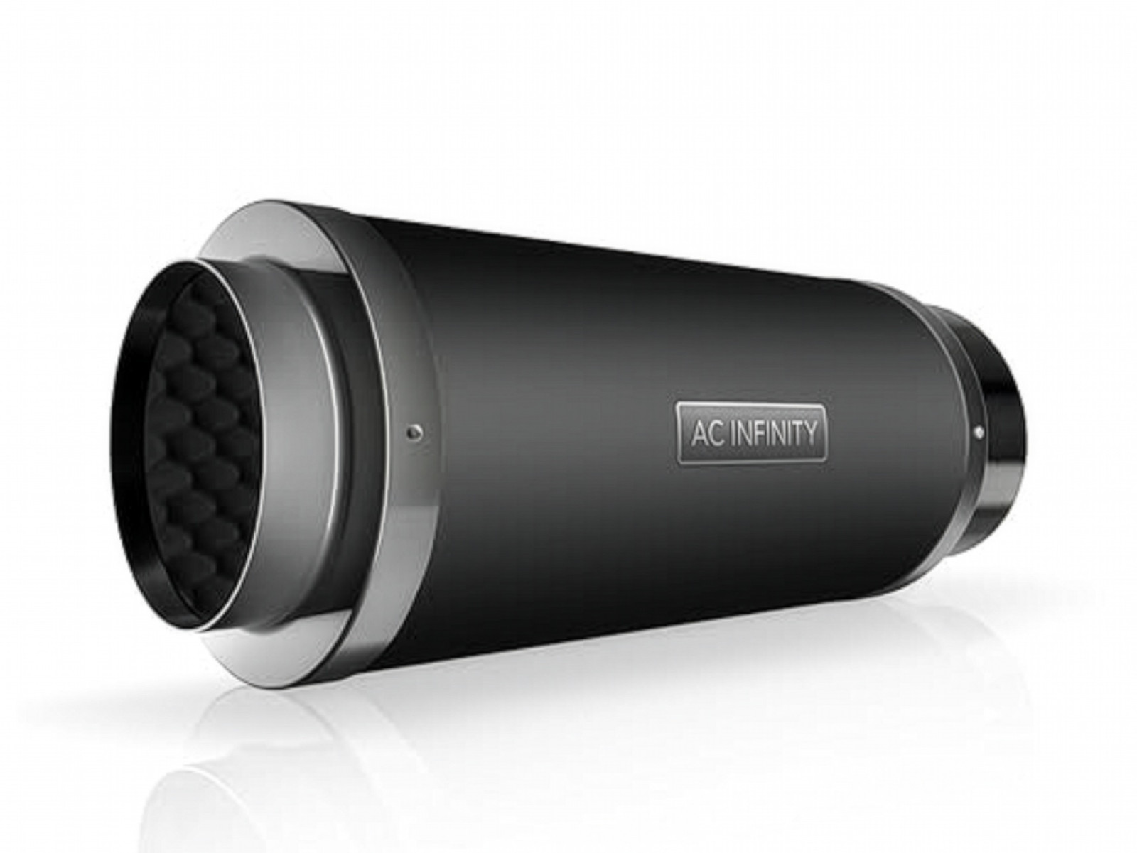 AC Infinity Inline Duct Fan Silencer 8″ Noise Reduction Muffler/Blower/Silencer