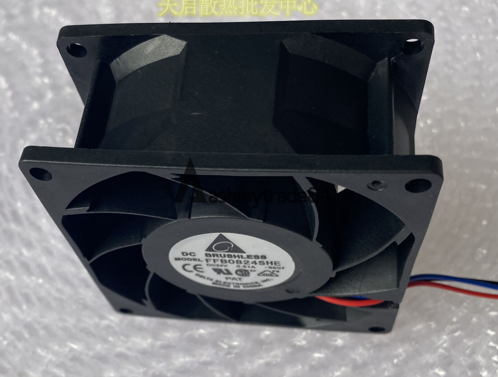 New Delta FFB0824EHE/VHE/SHE industrial cooling fan 8CM 8038 24V inverter