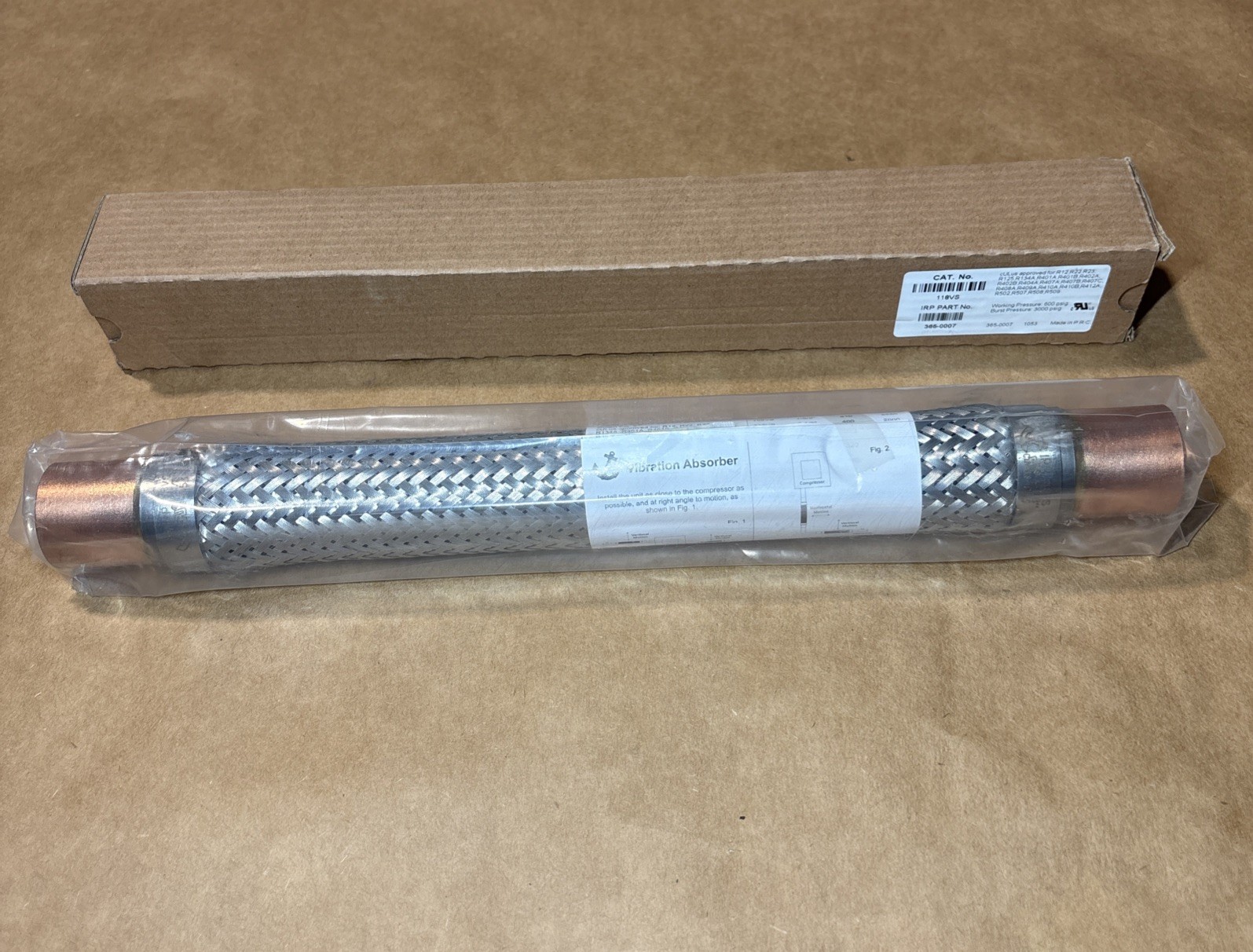 IRP 118VS 365-0007 Vibration Absorber 1-1/8