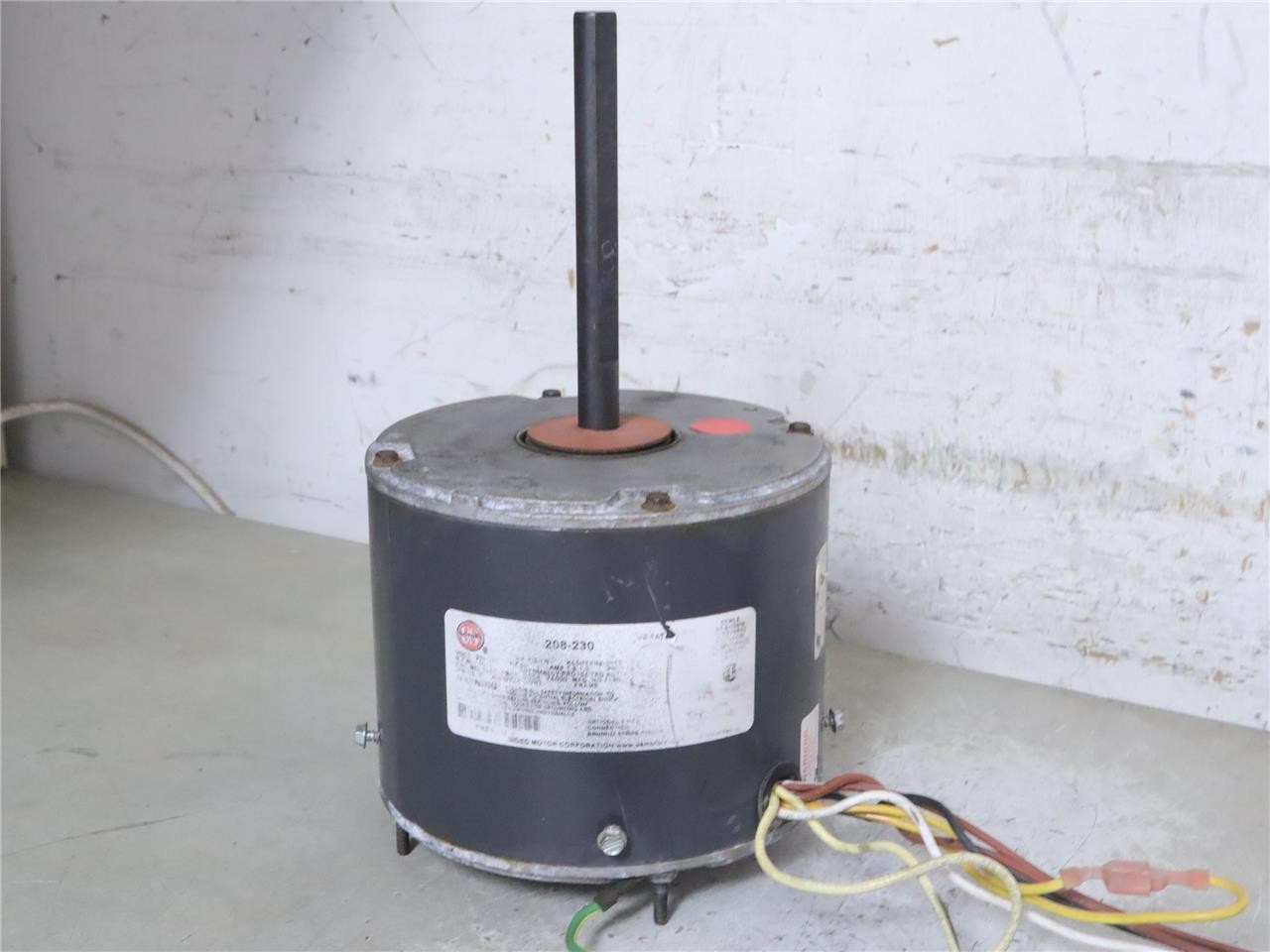 US Motors K55HXENZ-0119 Condenser Fan Motor 1/3-1/6HP 208-230V 1075RPM 3322