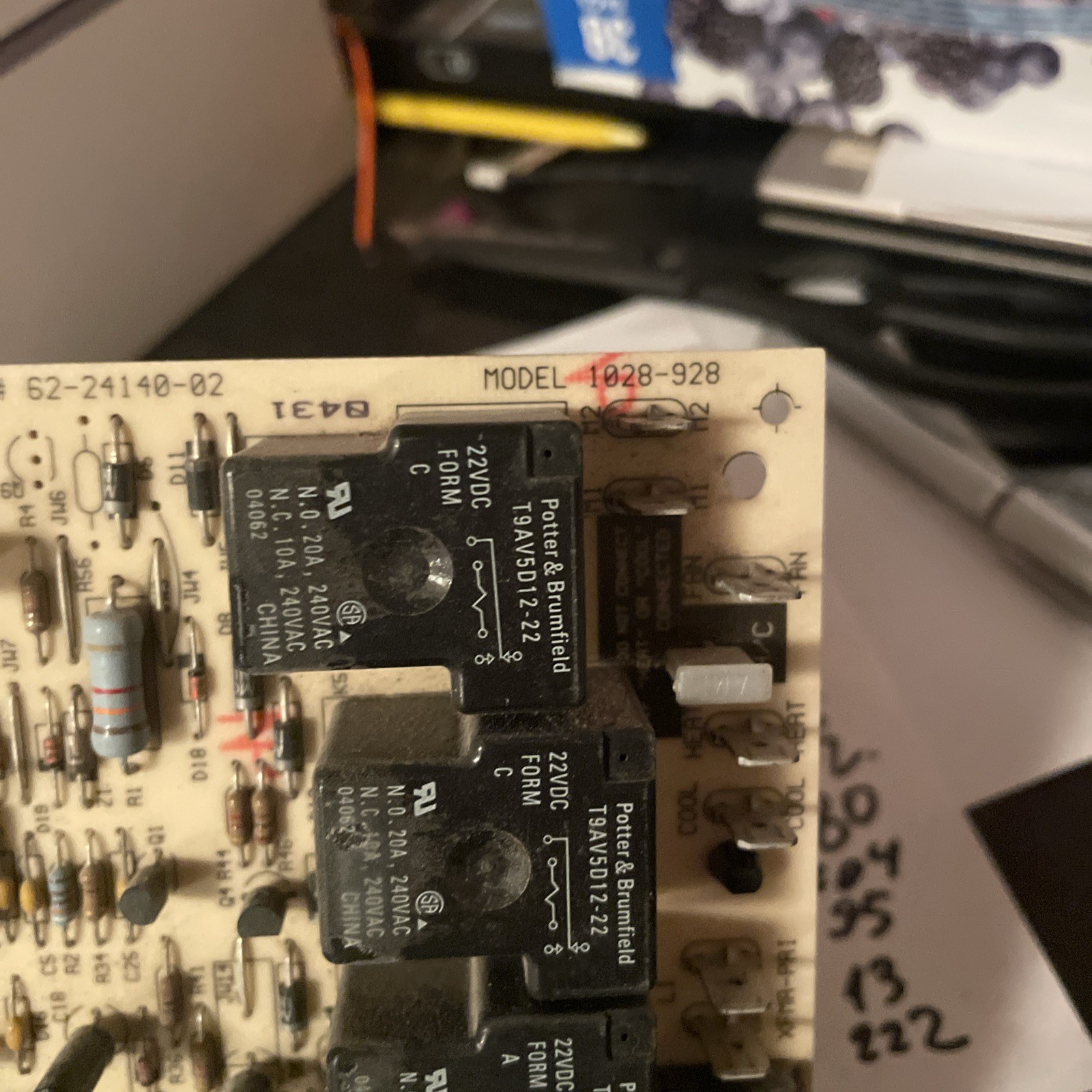 Rheem Furnace Control Board 62-24140-02