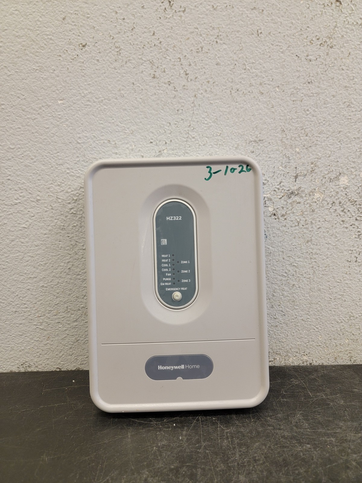 Honeywell Truezone HZ322 3 Zone Control Panel