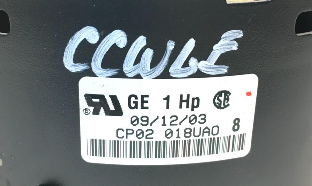 GE CP02 1 HP Module only 18M8101 CCW LE used #W747