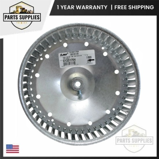 01331704 Lau 10-5/8″ x 9-1/2″ x 1/2″ DD10-9A Blower Wheel CCW for HVAC Unit