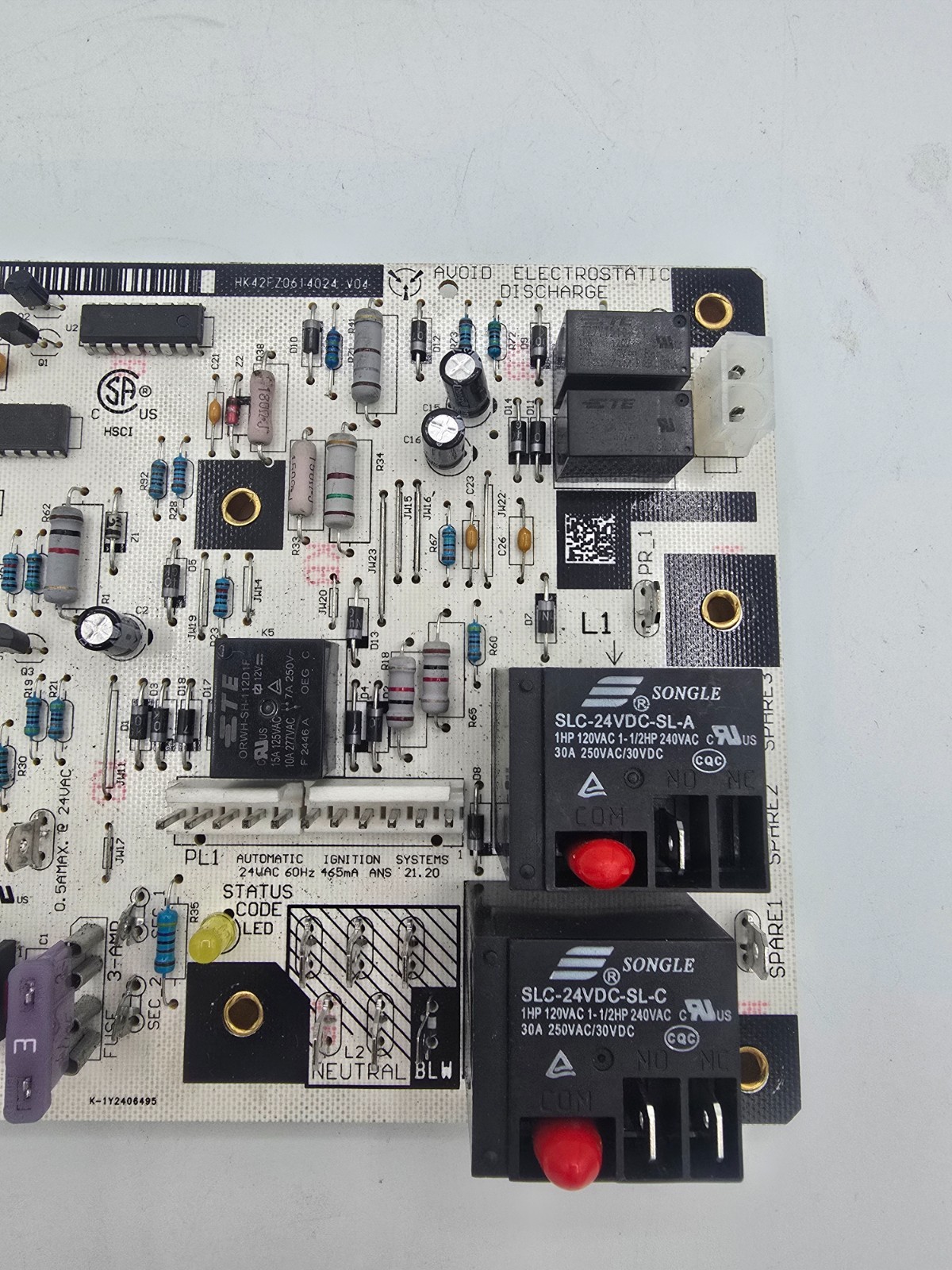 HK42FZ061 Control Board Compatible Carrier Payne Bryant HVAC Furnace