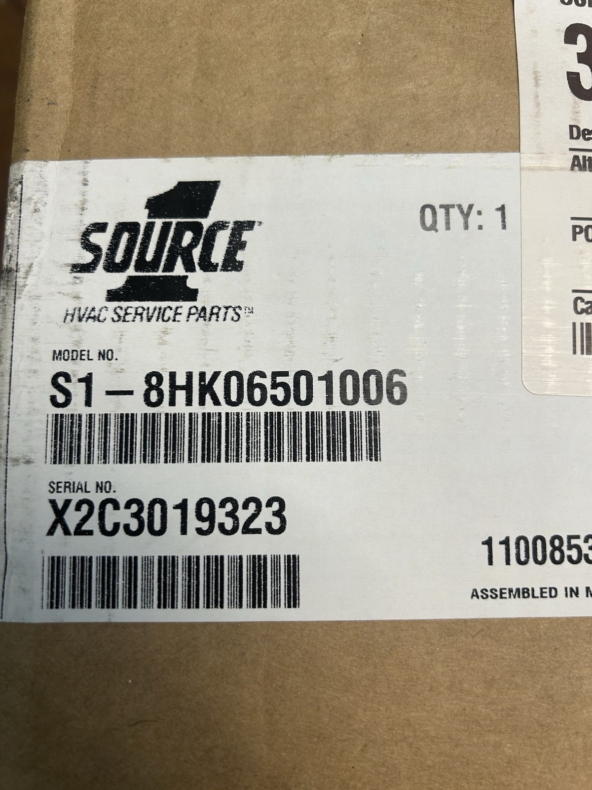 Source1 Electric Heat Kit w/o Breaker ~ S1-8HK06501006 ~ Genuine OEM Replacement