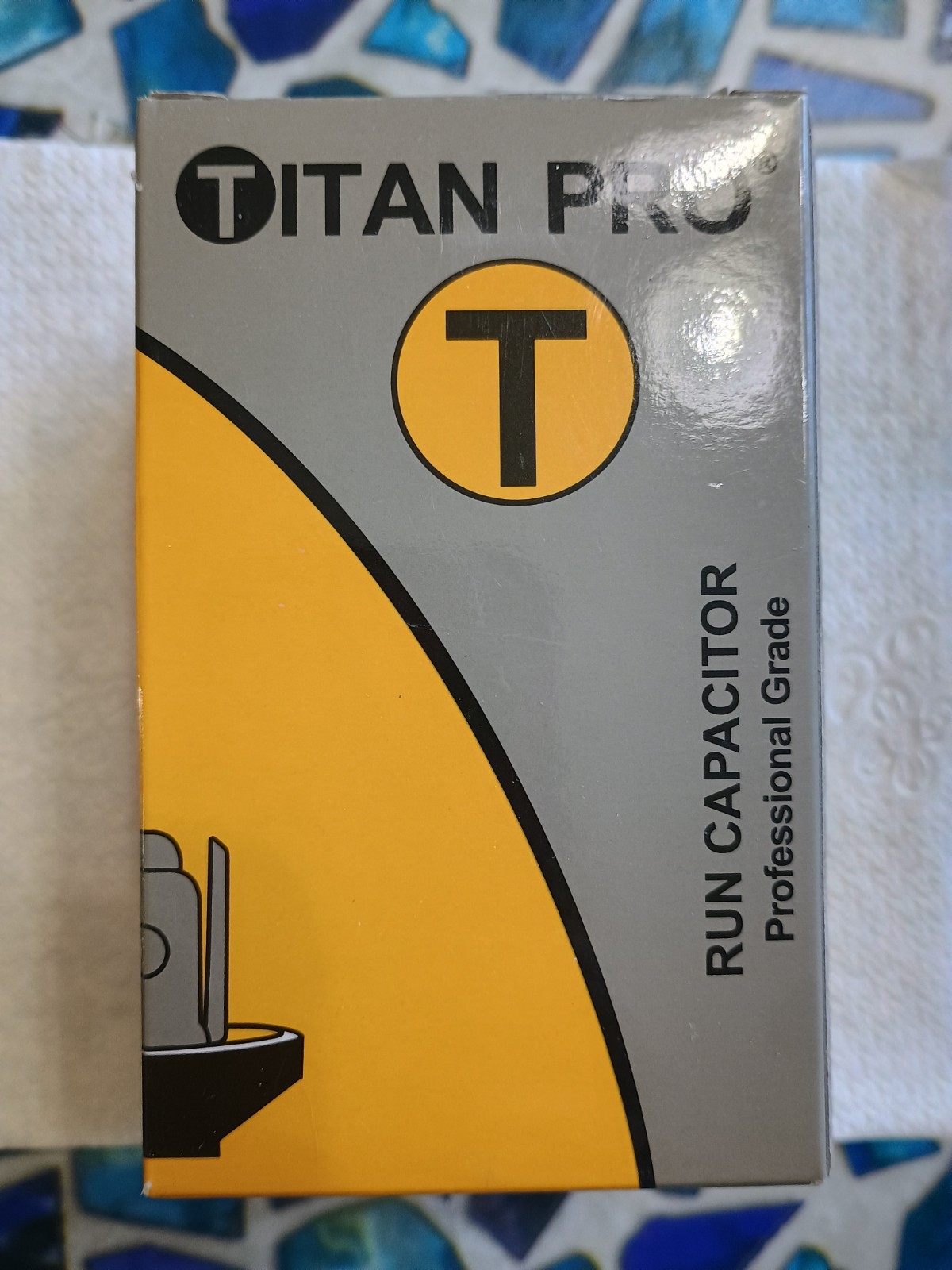 Titan Pro Motor Run Capacitor TRCFD4075 40+7.5mfd 440/370 vac professional grade