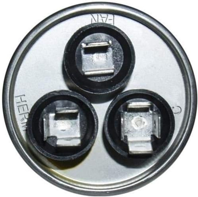 Genteq C3455R GE round Capacitor 45 5 Uf MFD, 97F9895, Z97F995, 97F9895BZ3, 27L8