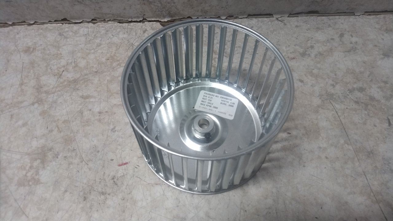 Revcor Q631-400S R 6-5/16 In Wheel Diameter Replacement Blower Wheel (BW)