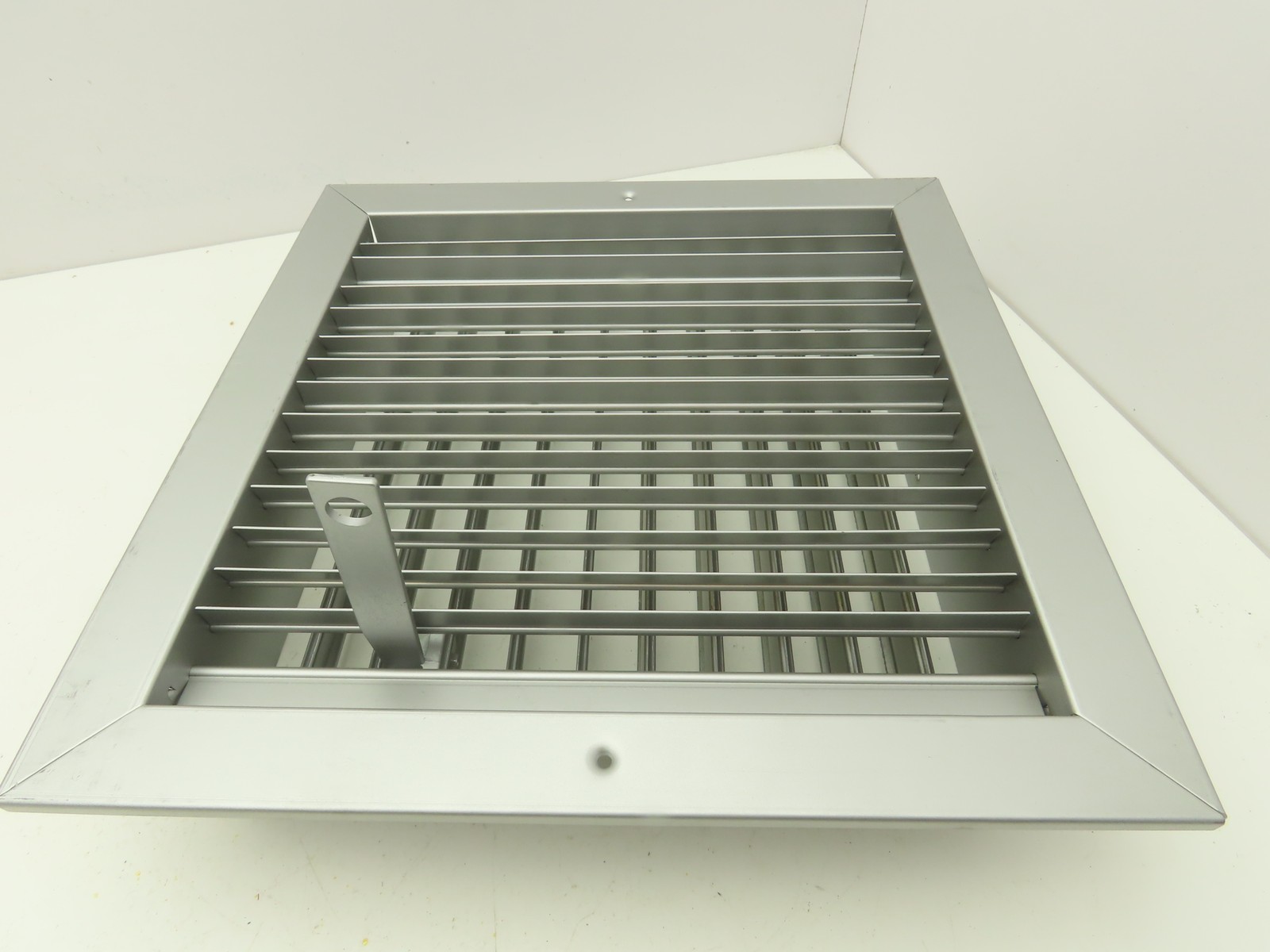 Manual Adjustable Louver Ventilation Duct Damper 12″x12″ 2 Way Control 1 Lever