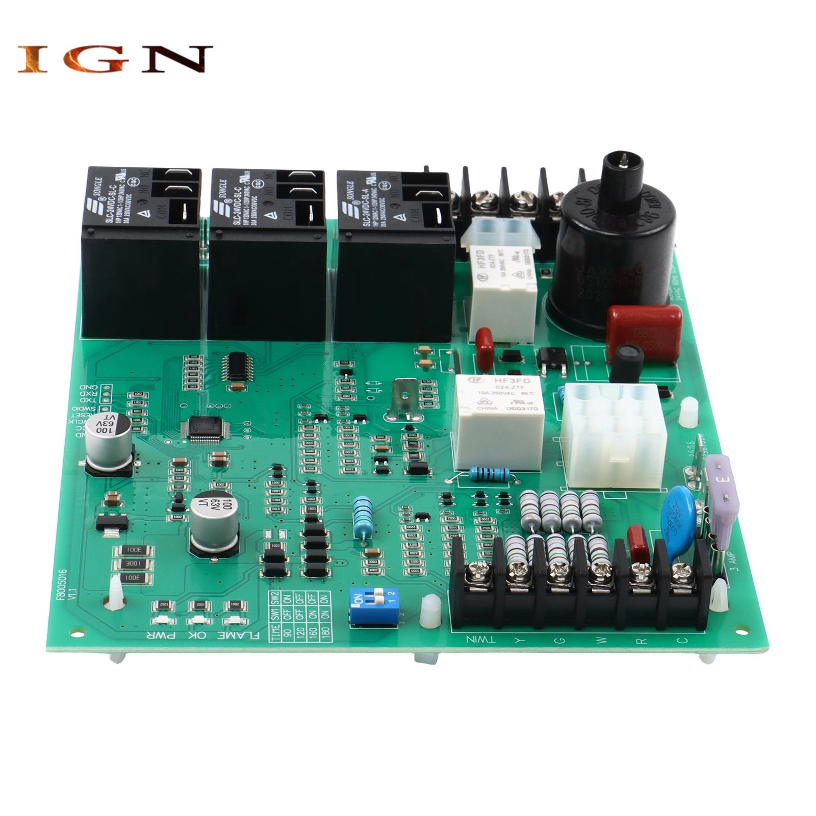 62-24140-02 1028-928 Gas Furnace Circuit Board 62-24140-04 Furnace Control Board