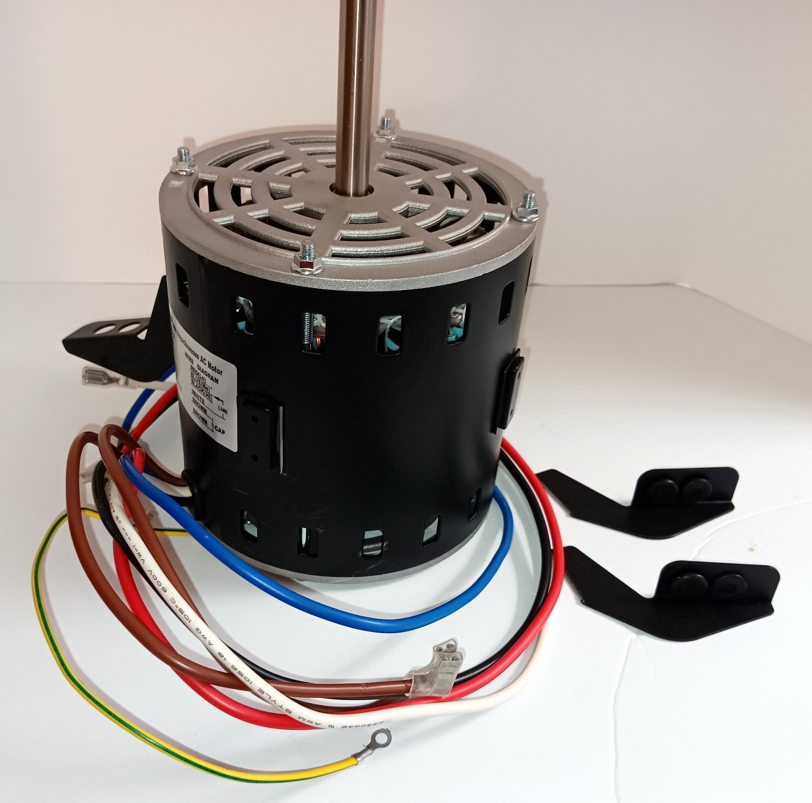 YDK139-185-6 Single Phase Asynchronous 3/4HP Fan Motor–NEW-has a PROBLEM