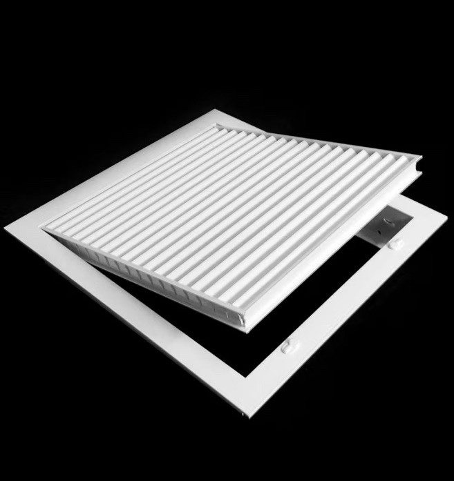 NIB! HVAC Premium Aluminum Return Air Filter Grille White 14×25” RFG1425AL-FNSKU