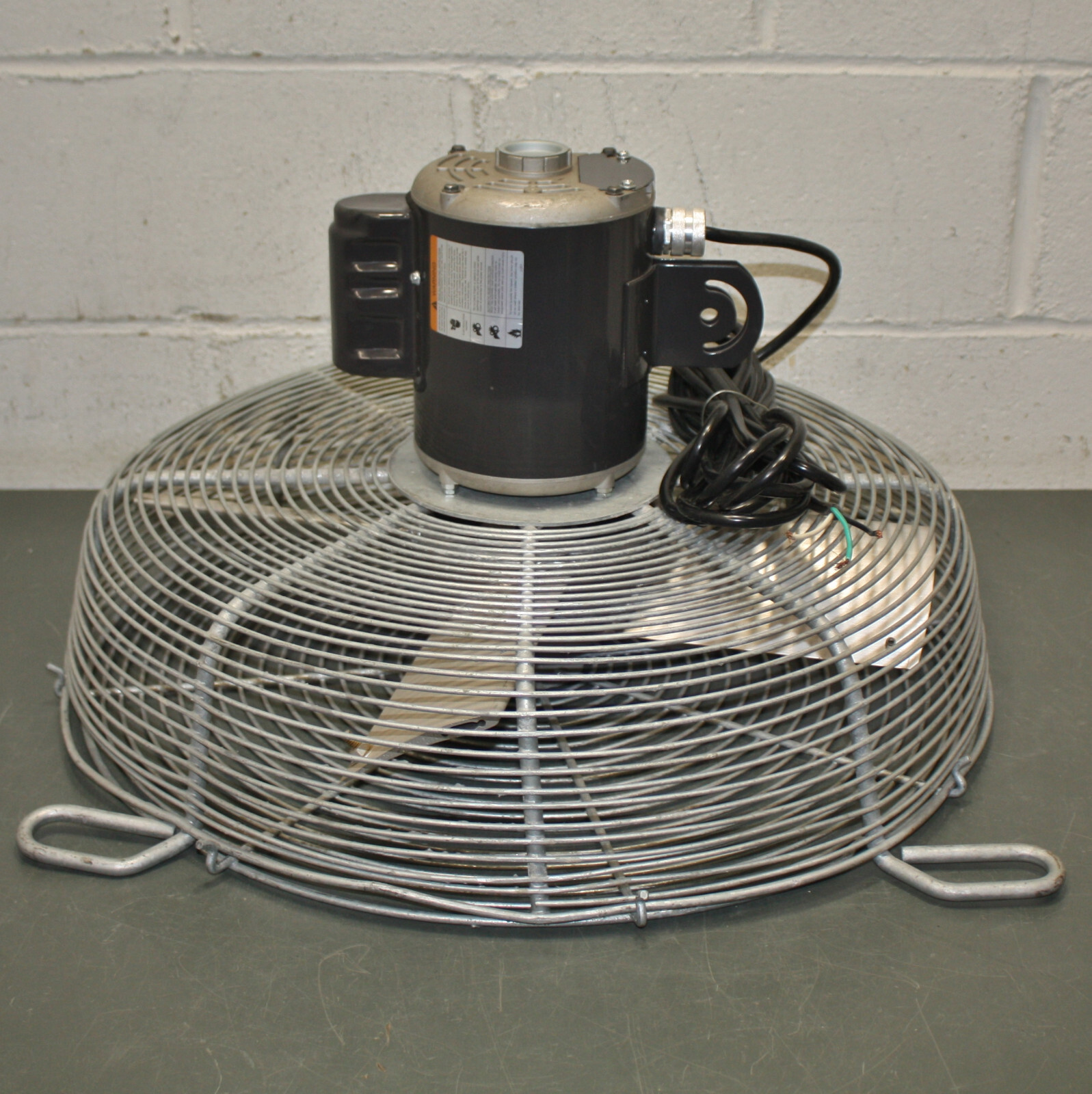 Dayton Transformer Cooling Fan 13F051, 20″ Blade, 115/230V AC, 1/4HP Guard Mount