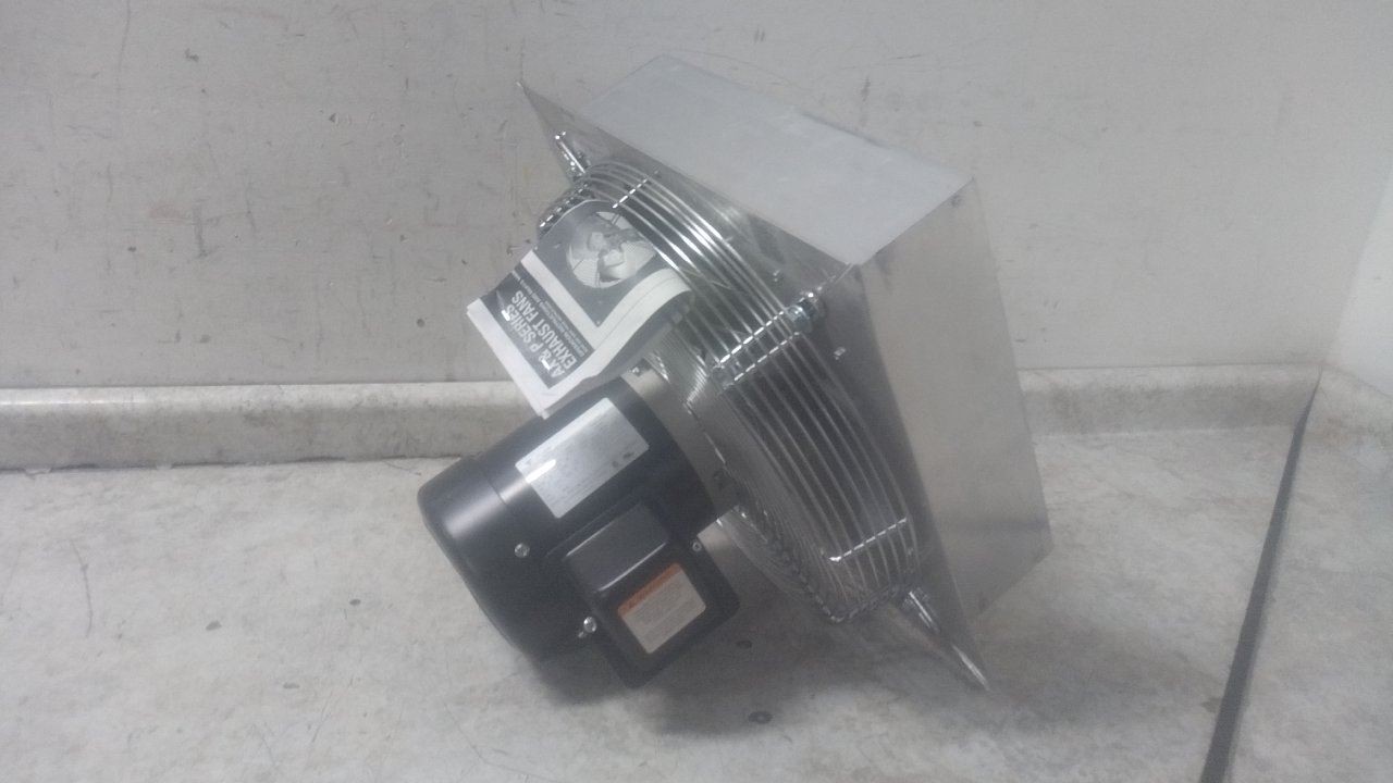 Canarm AX14-1M 1/3 HP 1770 RPM 230/460VAC 14 In Blade Diameter Exhaust Fan