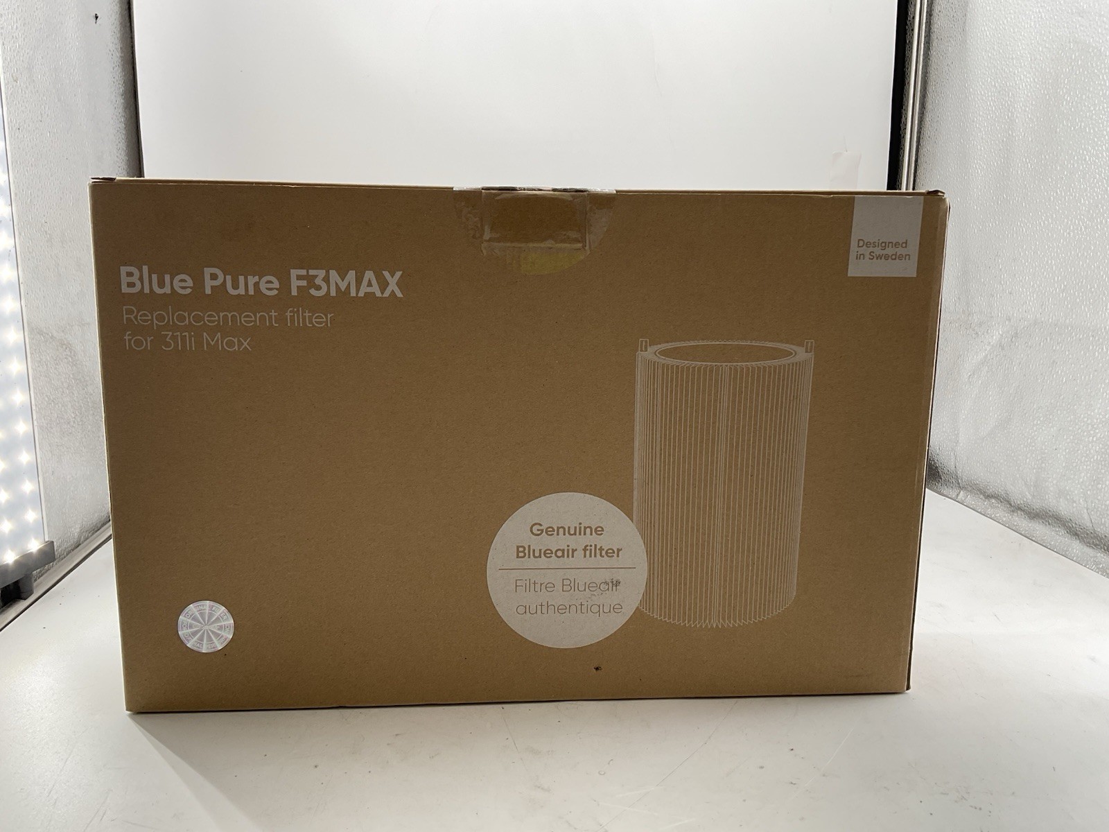 Genuine Blueair Blue Pure F3MAX+ Replacement Filter for 311i+ Max – New (A371)
