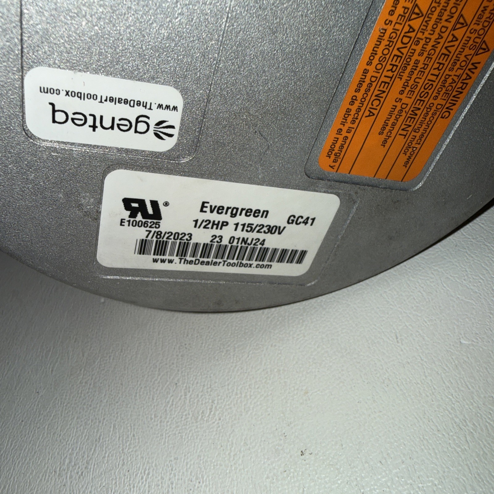 HP ECM Variable Speed Evergreen Blower Motor 2023, 1/2 HP, Model 5SME39HXL3224