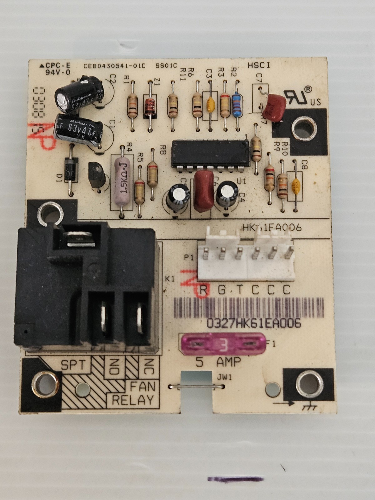 Carrier Bryant Payne HK61EA006 CEBD430541-01C Fan Blower Control Board