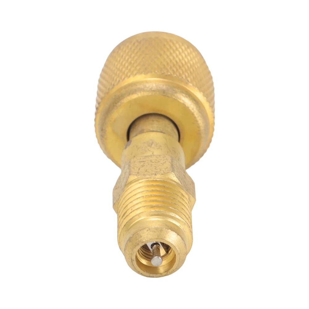2x For A2L R454B R32 Tank HVAC R32 Reverse Thread 1/4” Female 1/4” Male Adapter