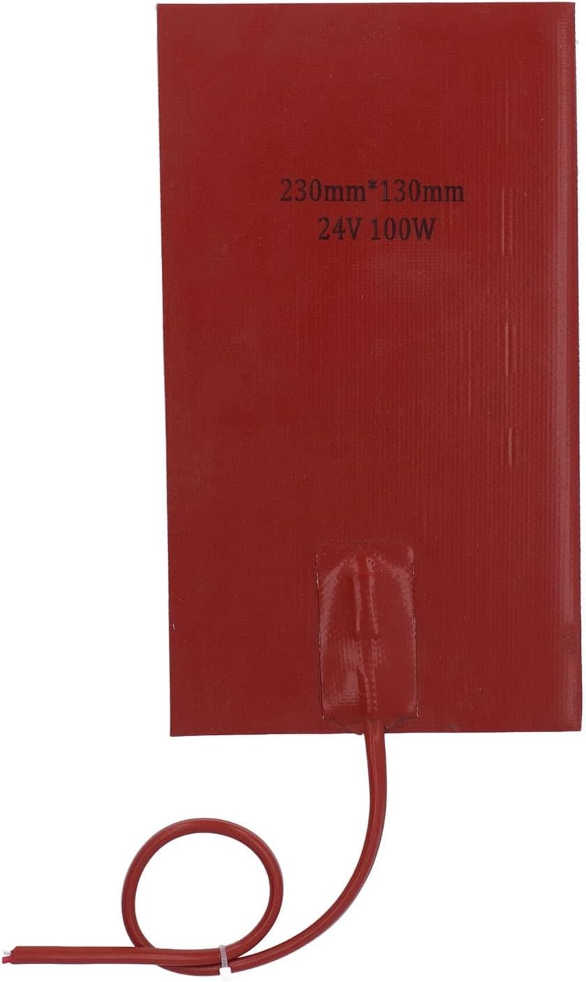 Heater Pad Engine Block Heater Oil Pan Heater Pad Car Battery Heate Color: 24v