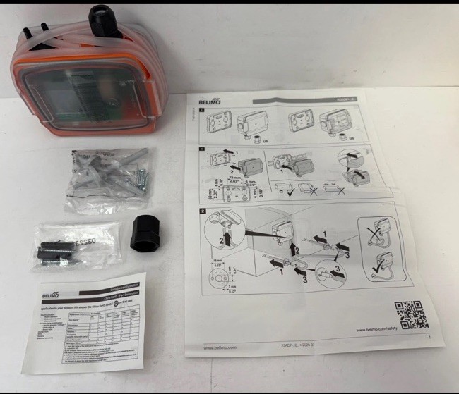 BELIMO 22ADP-584L DUCT CONNECTOR DIFFERENTIAL PRESSURE SENSOR AIR NEW OPEN BOX