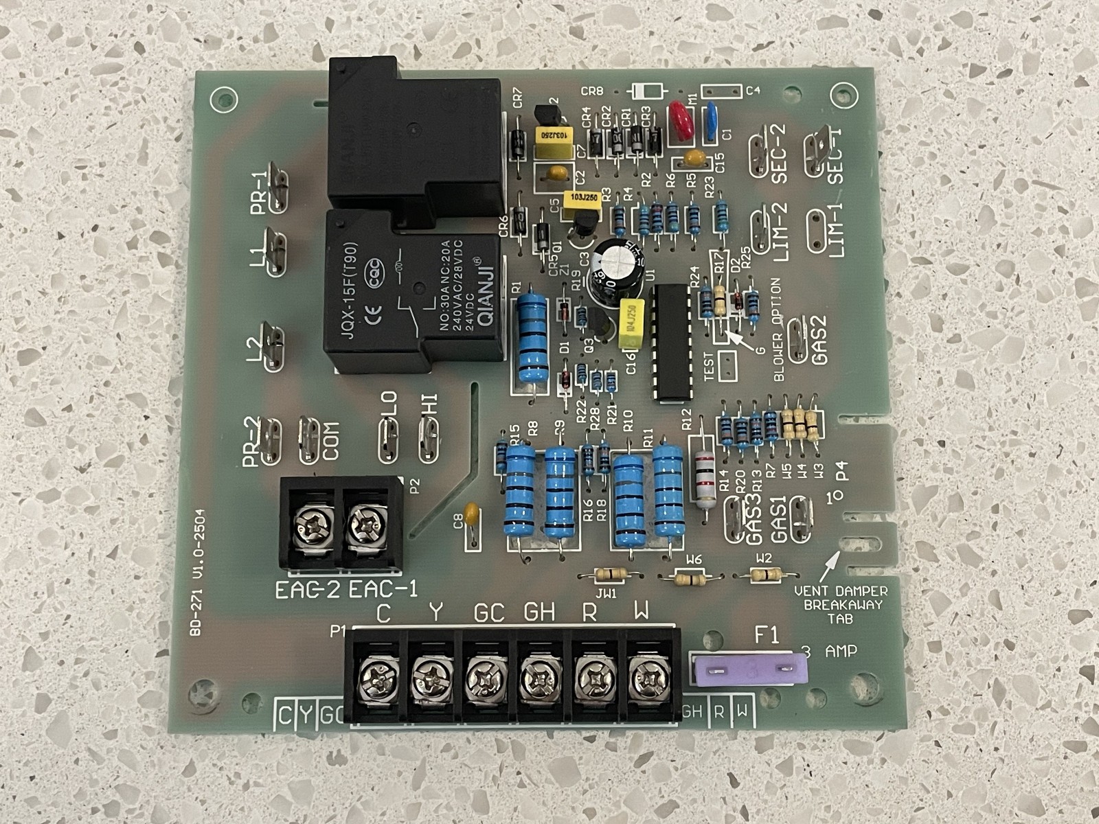 ICM271 NEW SPCB-1 Fan Blower Circuit Control PCB500