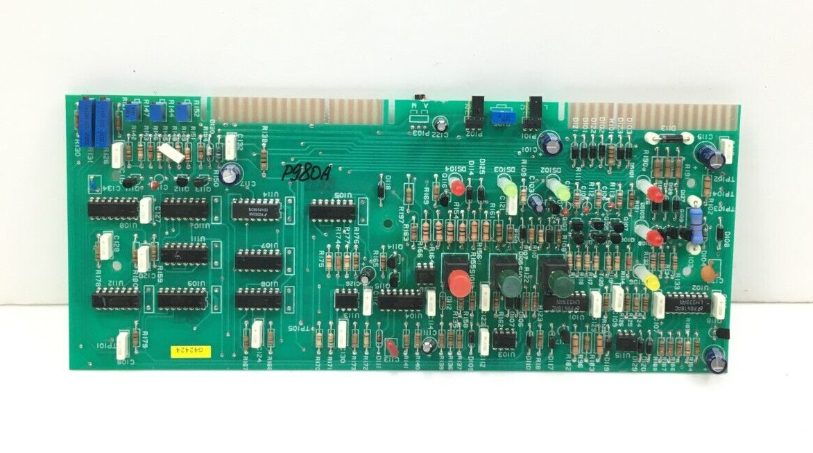 Exide X1060-43-1 Forklift Battery Charger Control Board used #P980A