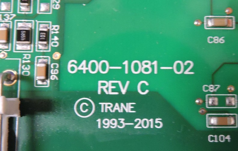 NEW OEM Trane MOD01387 Chiller Control Board RTM American Standard 6400-1081-02