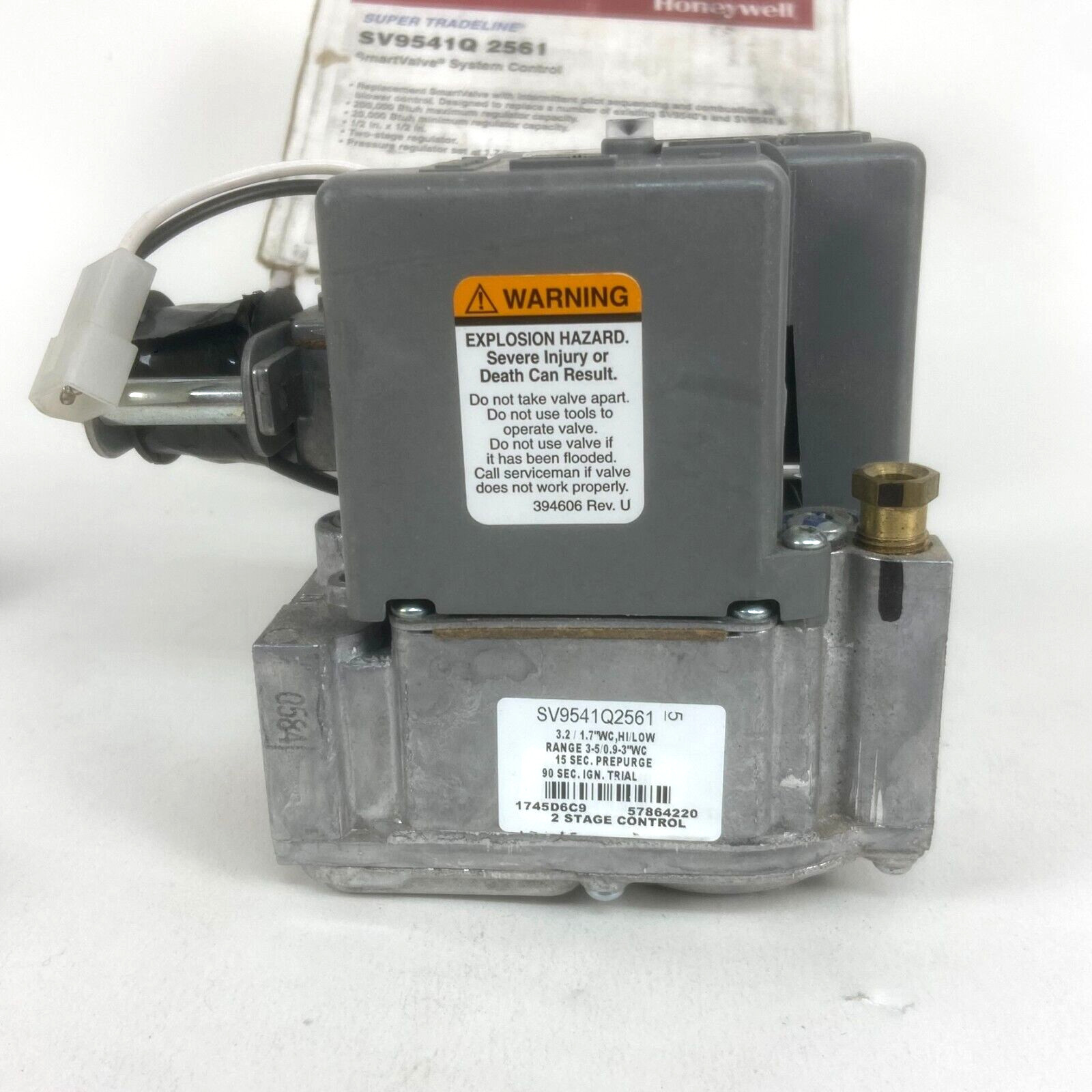 Honeywell SV9541Q 2561 Intermittent Hot Surface Pilot Ignition – Open Box