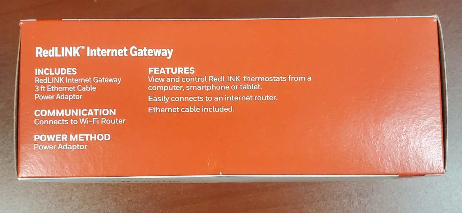 Honeywell THM6000R7001 RedLINK Internet Gateway with Ethernet Cable and Power…