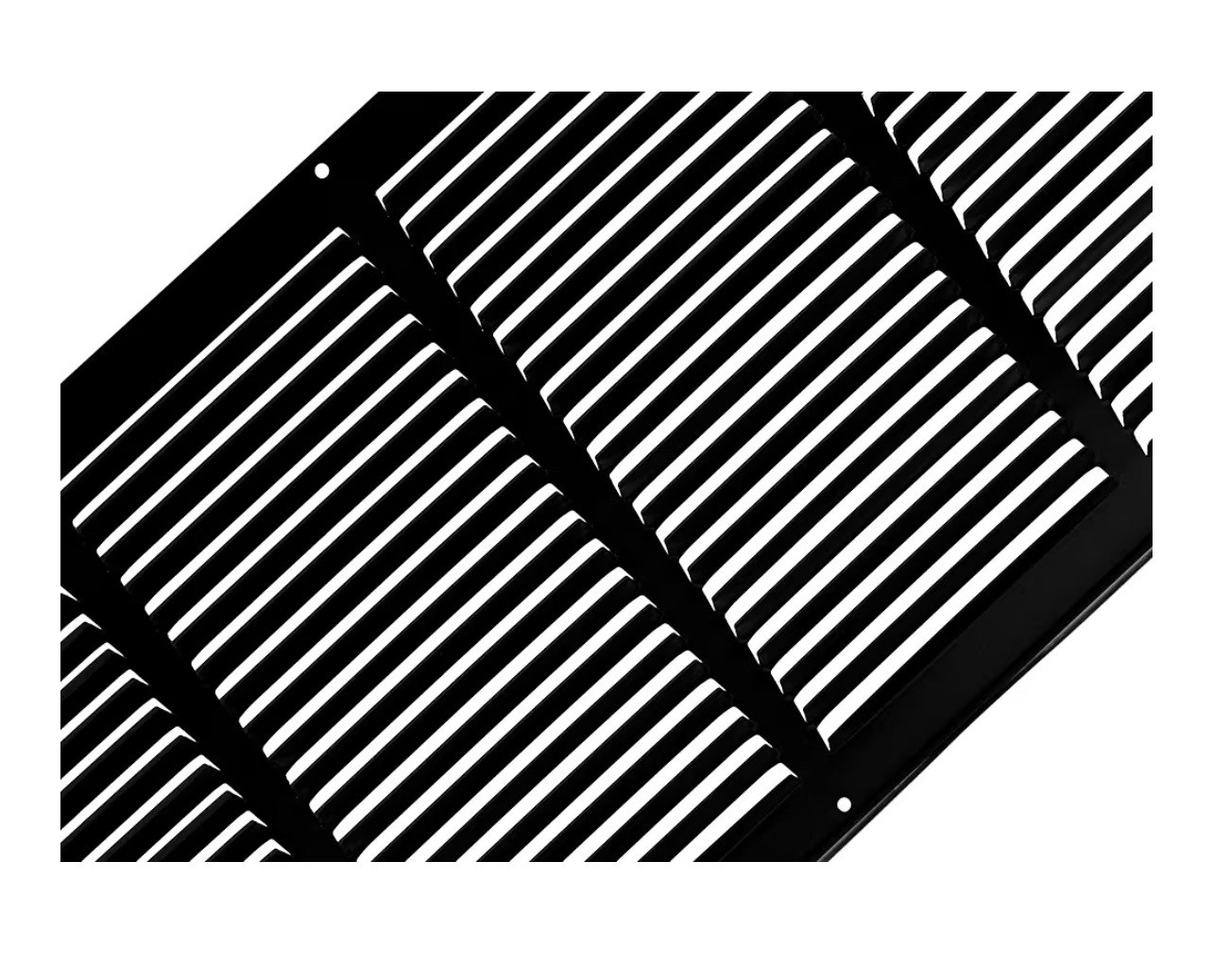 HVAC Premium 14×8″ Black Steel Return Air Grille Sidewall Ceiling HVAC Vent