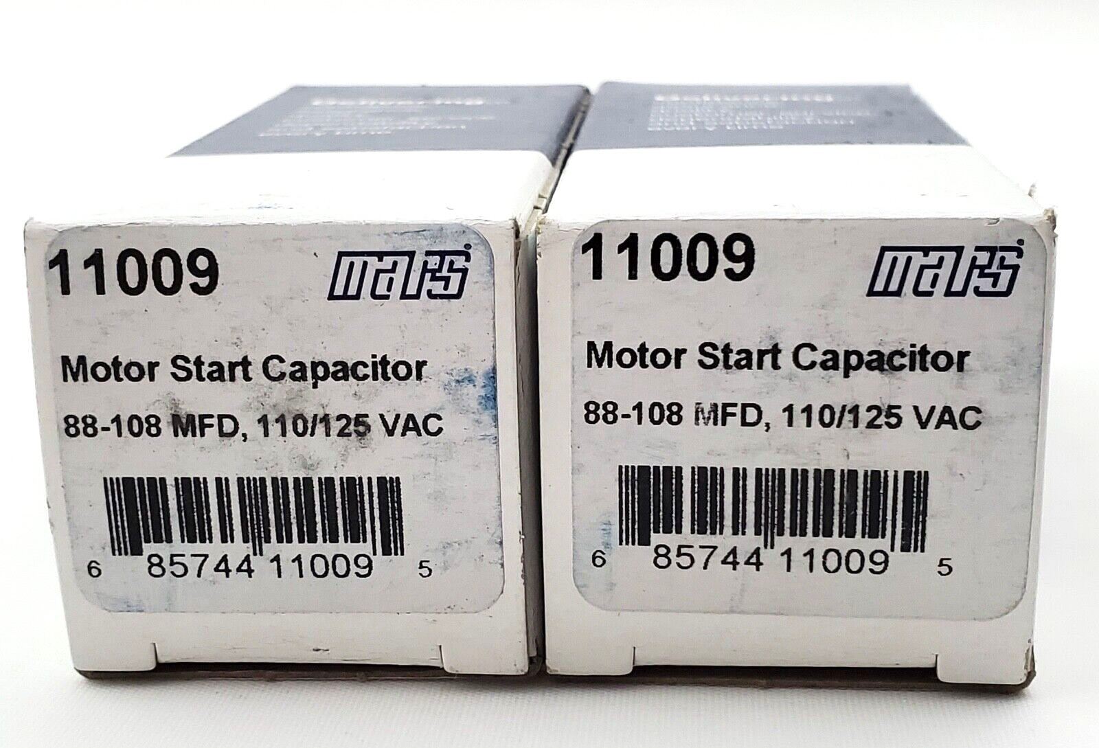 Lot of 2 Mars 11009 Motor Start Capacitors 88-108 MFD 110/125 VAC